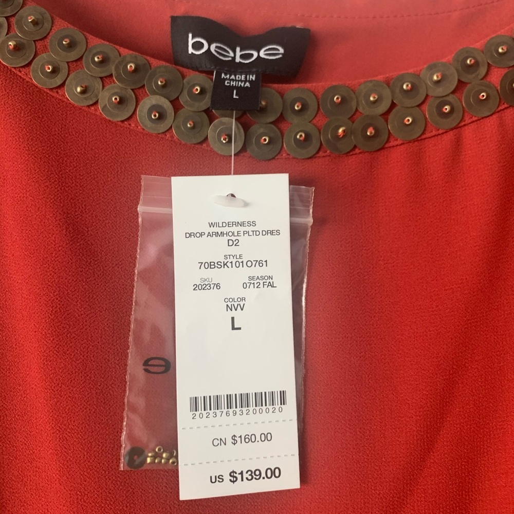 Grecian style dress with grommets